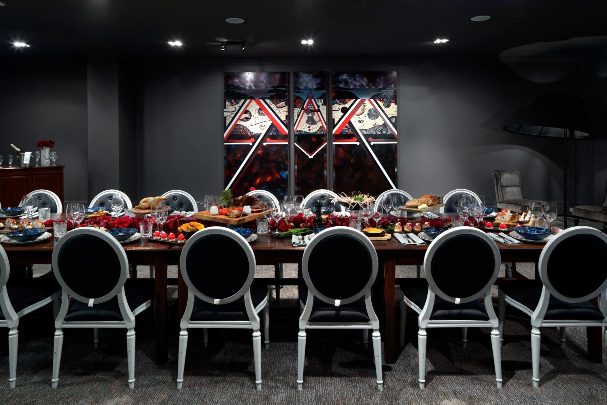 Museum Apartment Hotel, Independent Collection By Evt Wellington Bagian luar foto The dining room at the 2012 Olympic Village